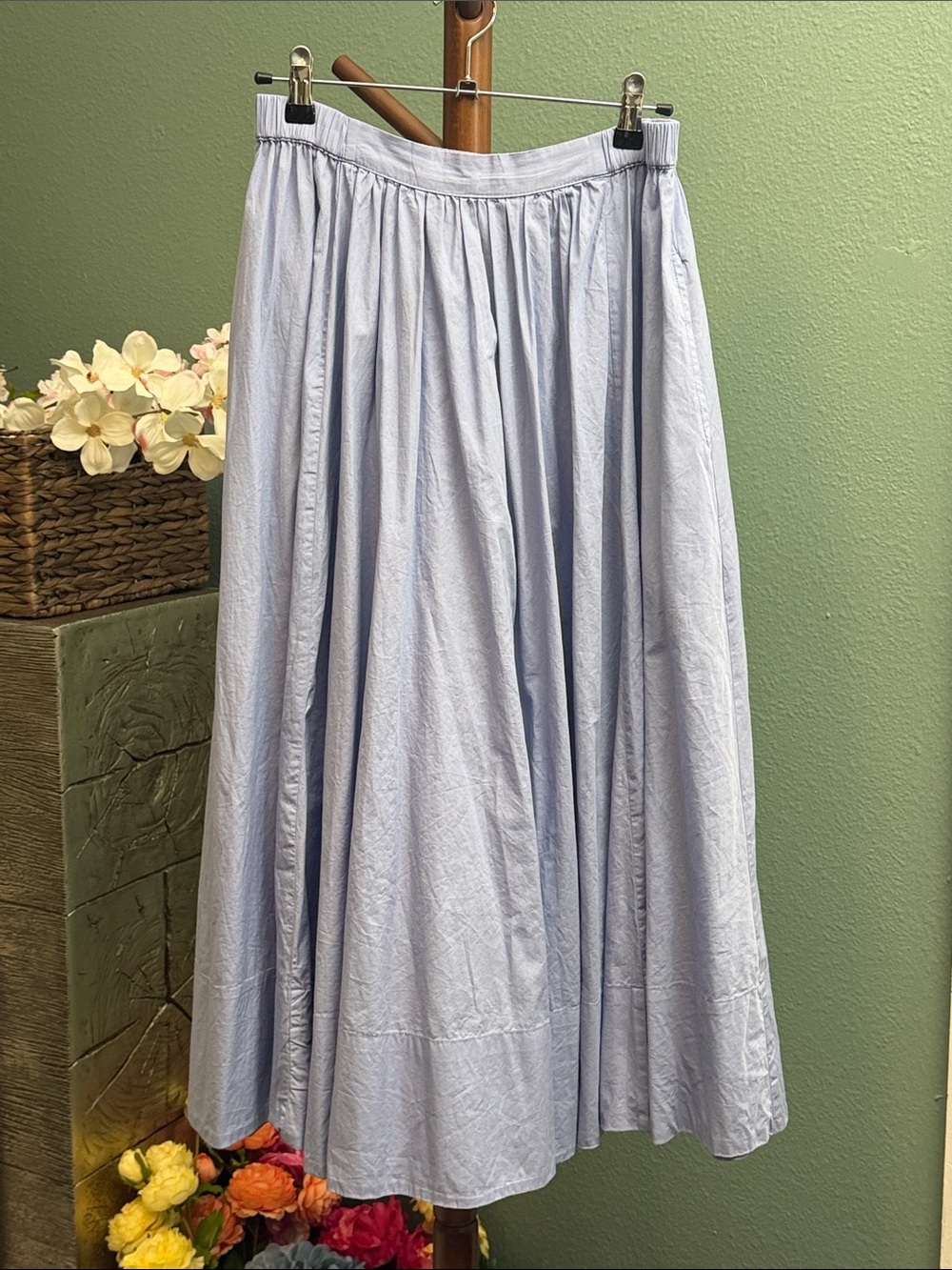 FREE PEOPLE Lowen Midi Skirt